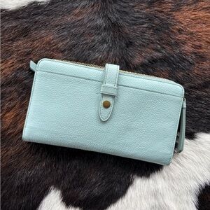 Fossil Light Blue Women's Wallet